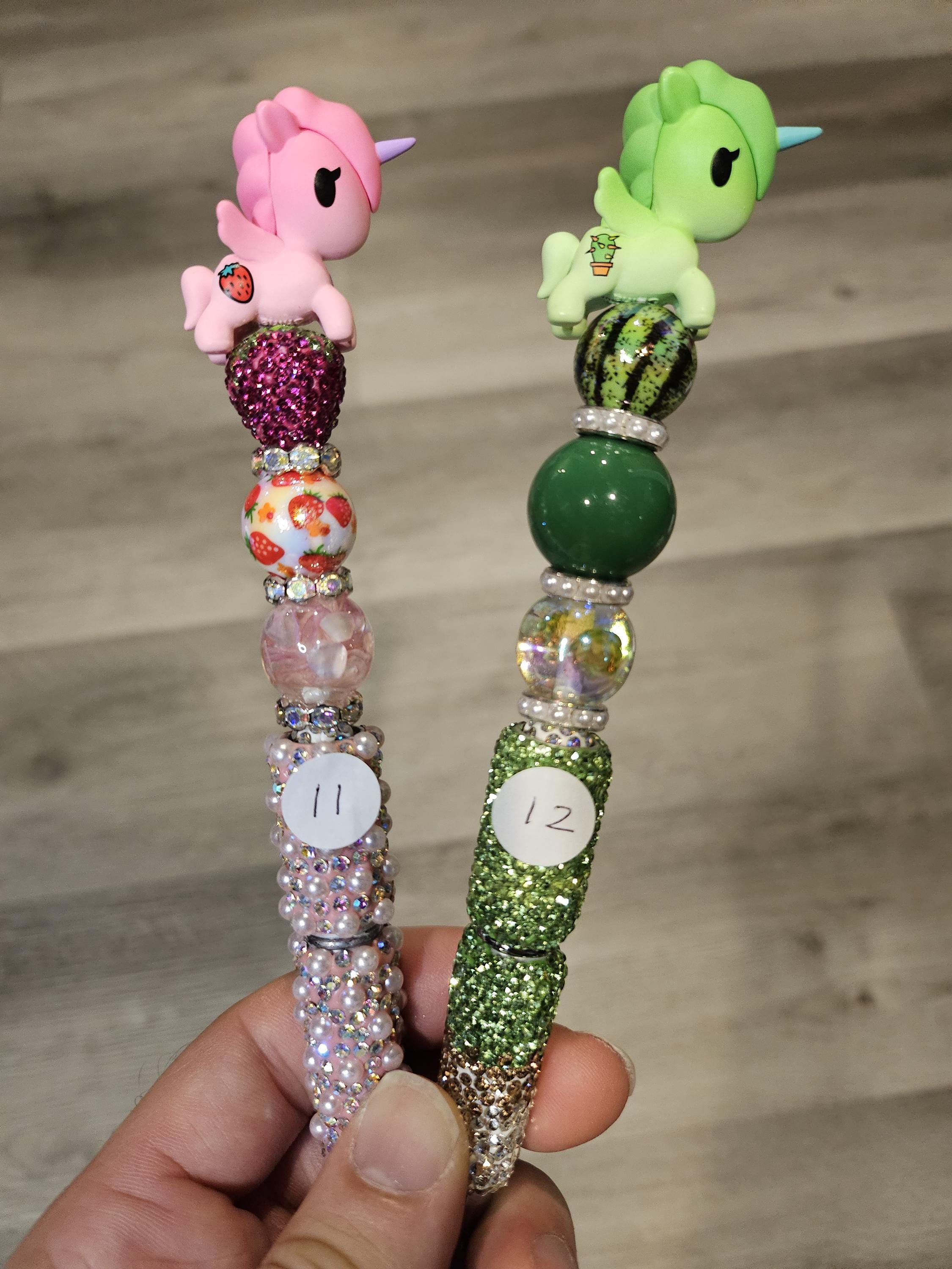 Tokidoki Unicorno Pens - Handmade Beadable Pens