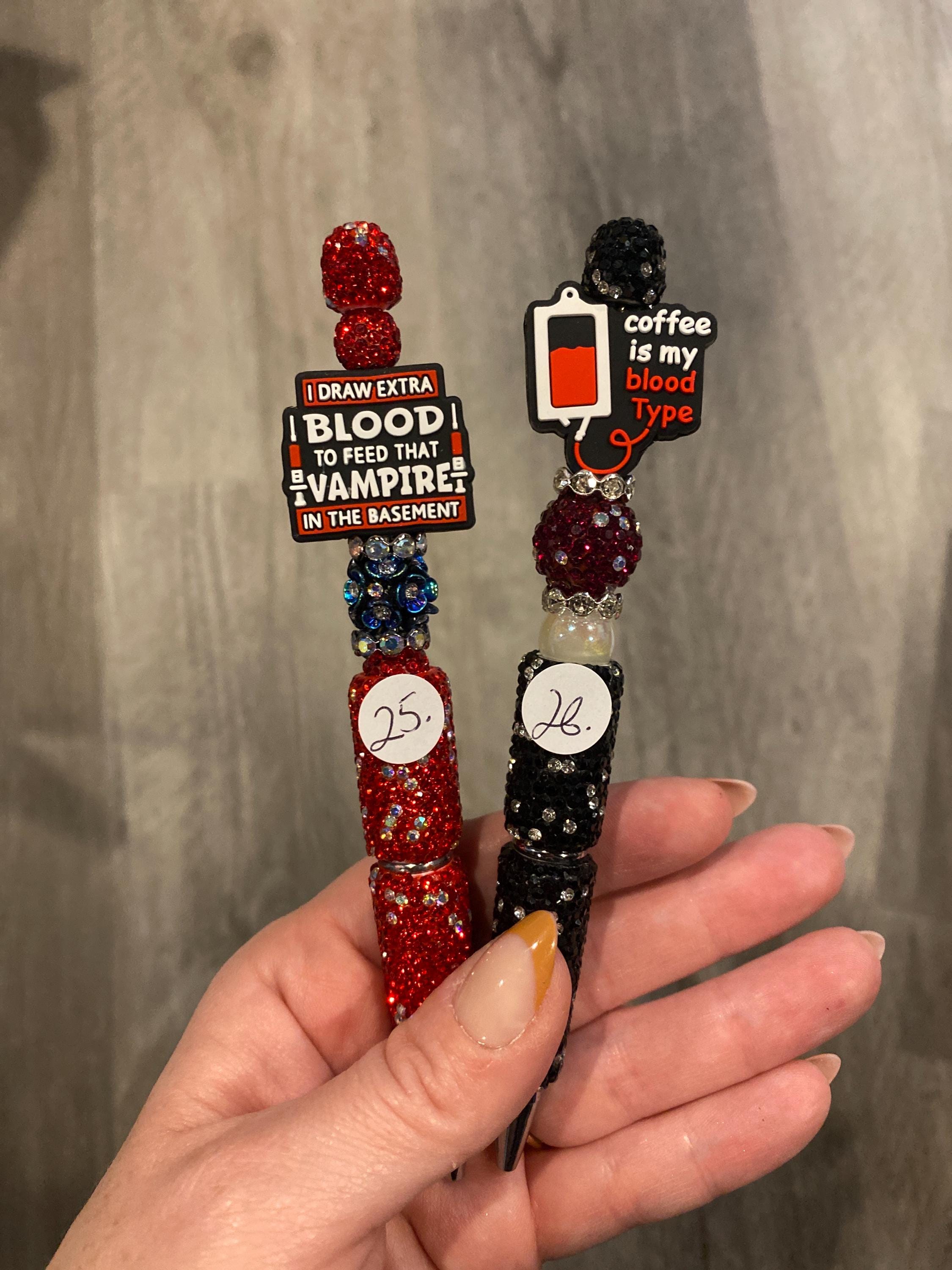 Handmade Beadable Pens - Medical / Nurse