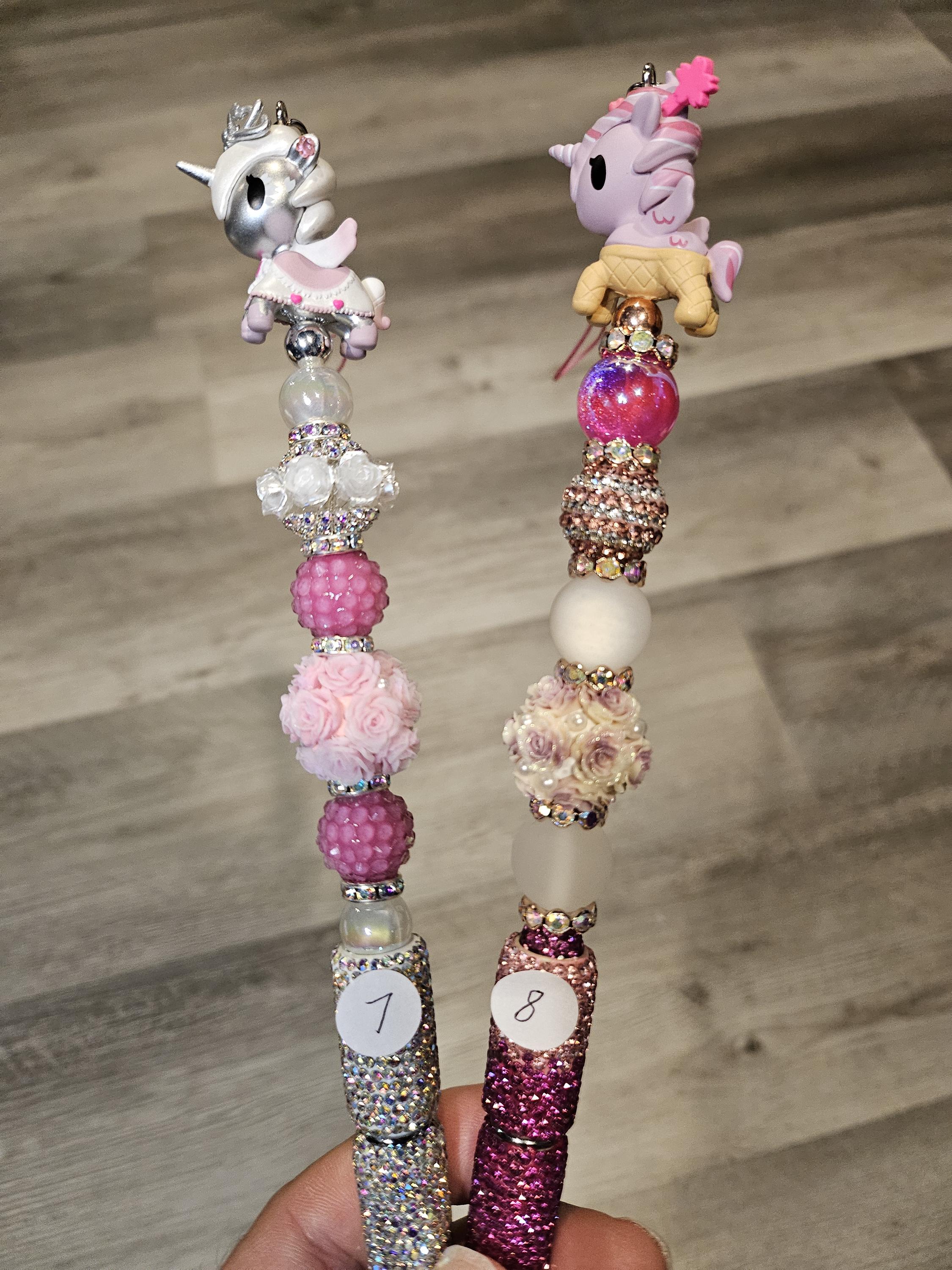 Tokidoki Unicorno Pens - Handmade Beadable Pens