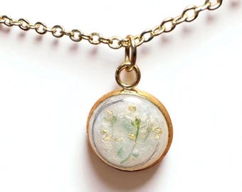 Keepsake Ashes pendant 24K Gold or Sterling Silver plated