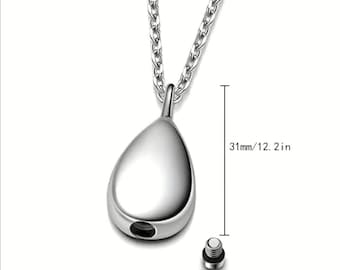 Tear drop Urn necklace