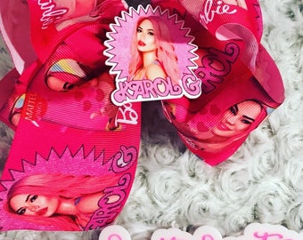 Karol G/Barbie Pink Hair Bow