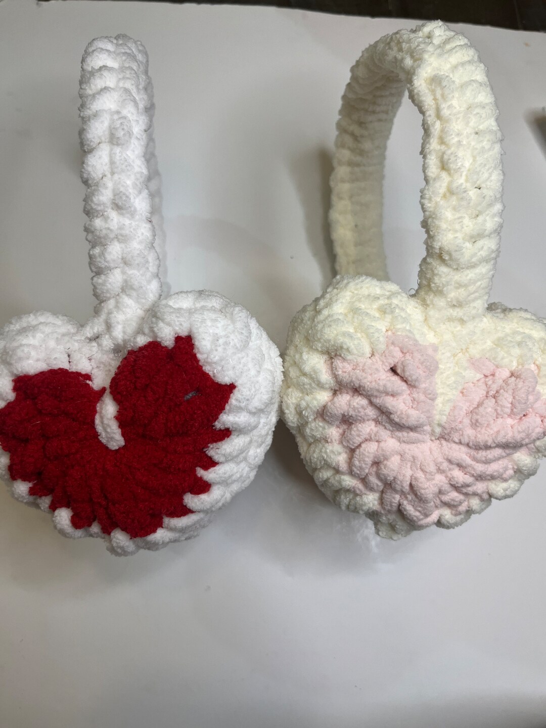 Heart Earmuffs Etsy