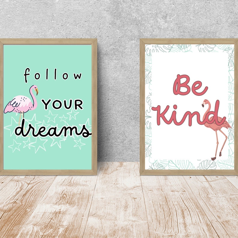 Flamingo Theme Classroom Posters, Welcome to the Flock Classroom ...
