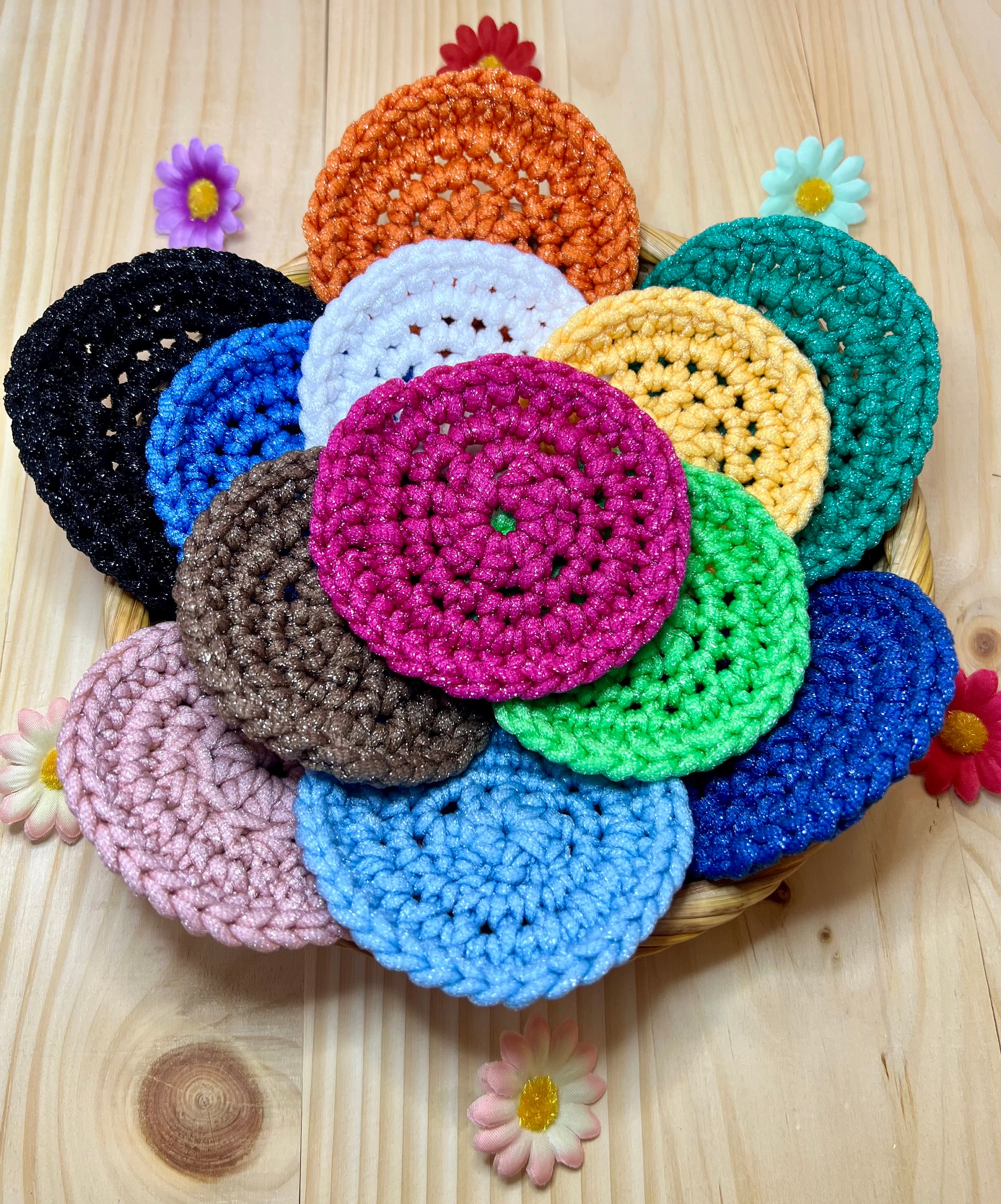 Crocheted Pot Scrubbers for the Kitchen — Coastal Magpie