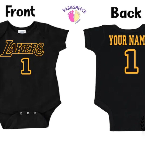 Lakers Baby Etsy