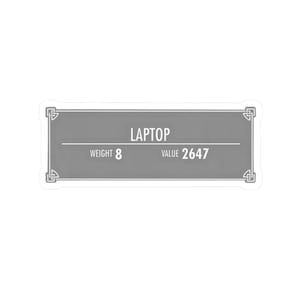Laptop Info Box