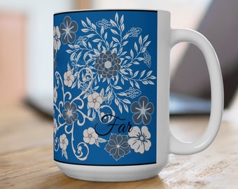 Swedish Father Ceramic Mug 15oz Swedish Far gift Fathers Day gift Swedish father gift Sweden inspired design mug gift for Swedish father