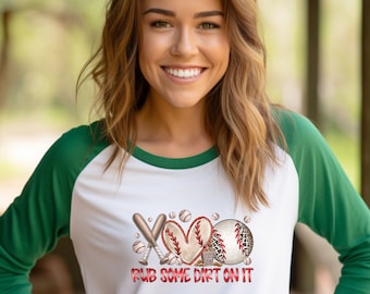 Baseball 3/4 Sleeve Tee: Cheerleader Mom/Dad Shirt