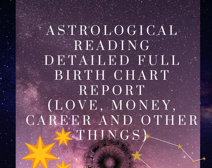 Birthchart Quotes Vedic Astrology Birthchart Full Reading Detailed Astrology Report ...