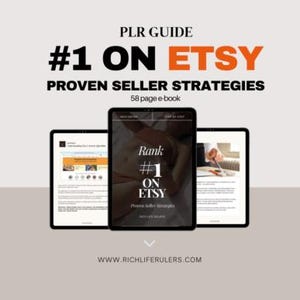 PLR Guide on How to Sell on Etsy