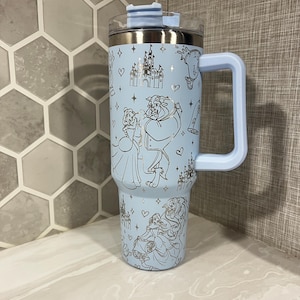 Beauty and the Beast 40oz Tumbler