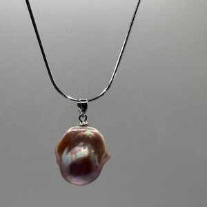Baroque pearl necklace