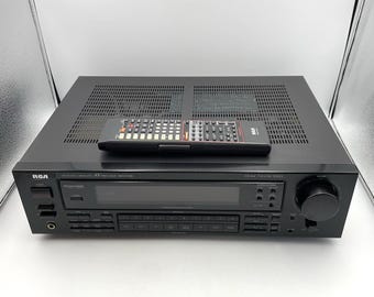 RCA RV3540F AV Pro Logic Receiver Home Theater w/ Remote Tested Bundle