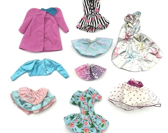 Vintage 1990s–2000s Authentic Barbie Clothing Lot Dresses Skirts Fashion Avenue