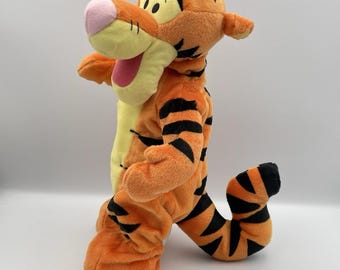 Disney Tigger Get Up n Bounce Plush 2002 Mattel Fisher Price For Parts Or Repair