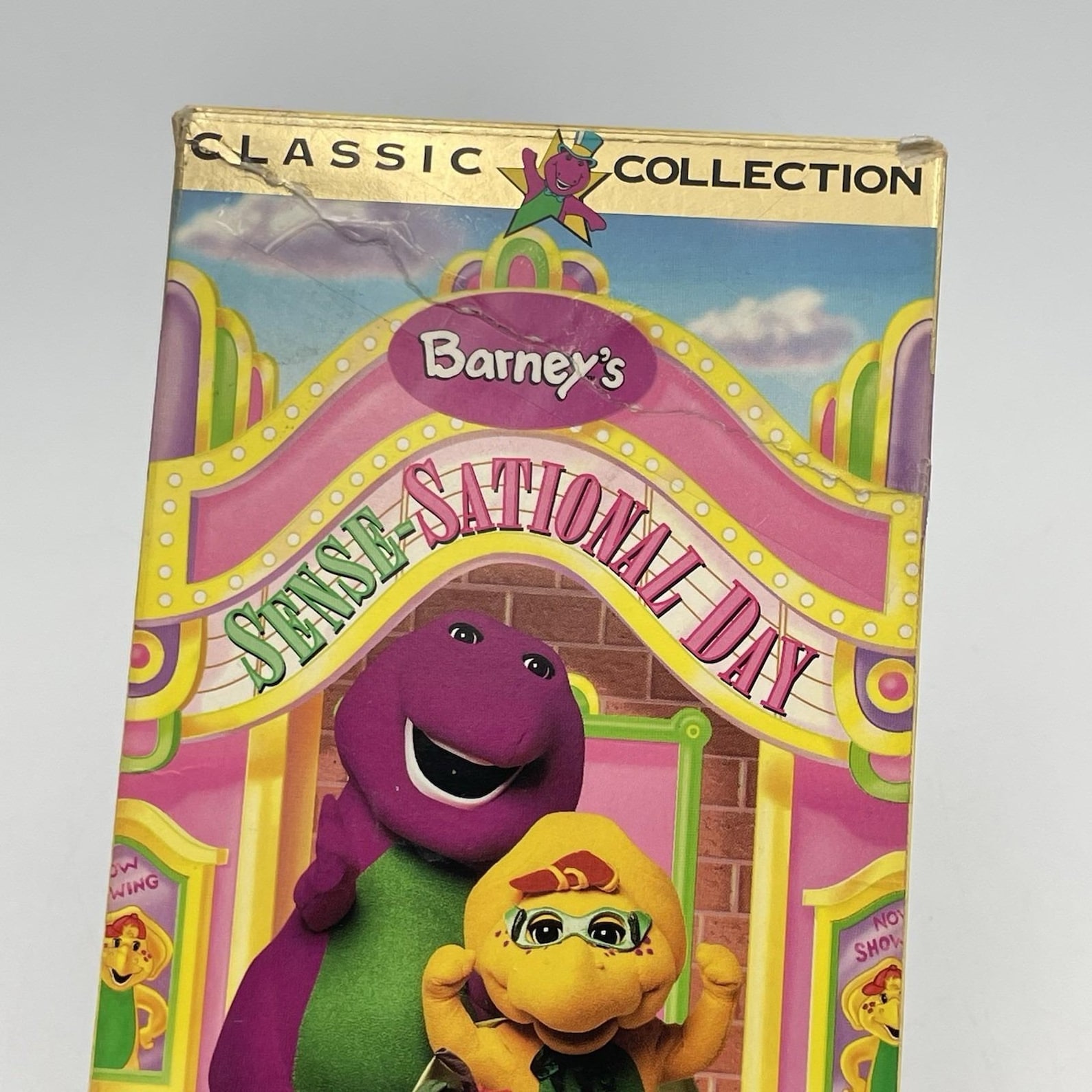 Barney & Friends Sense-sational Day VHS 1997 Video Tape PBS Classic ...