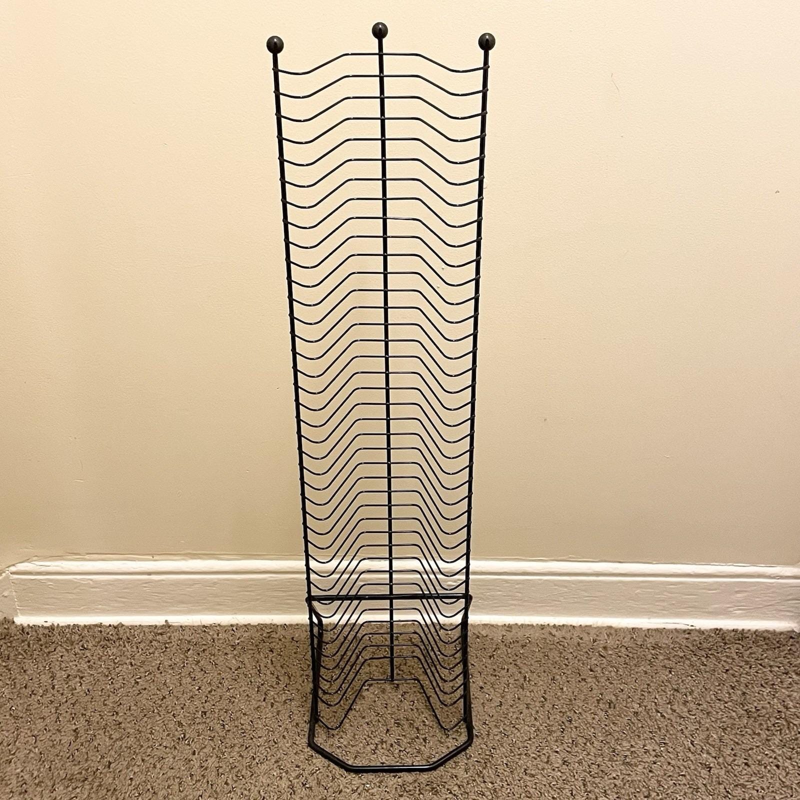 Vintage Wire Cd Rack - Etsy