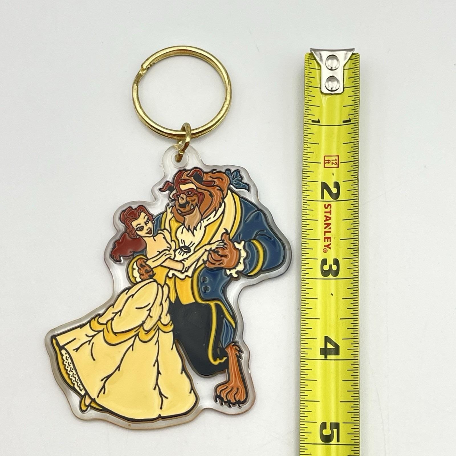 Vintage 1990s Disney Beauty and the Beast Brabo Group Acrylic