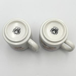 Vintage 1980s Disney Fantasia Sorcerer Mickey Mouse Mug Set Of 2 Brooms image 8