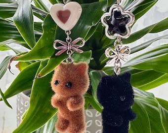 Sylvanian style Cat Charms