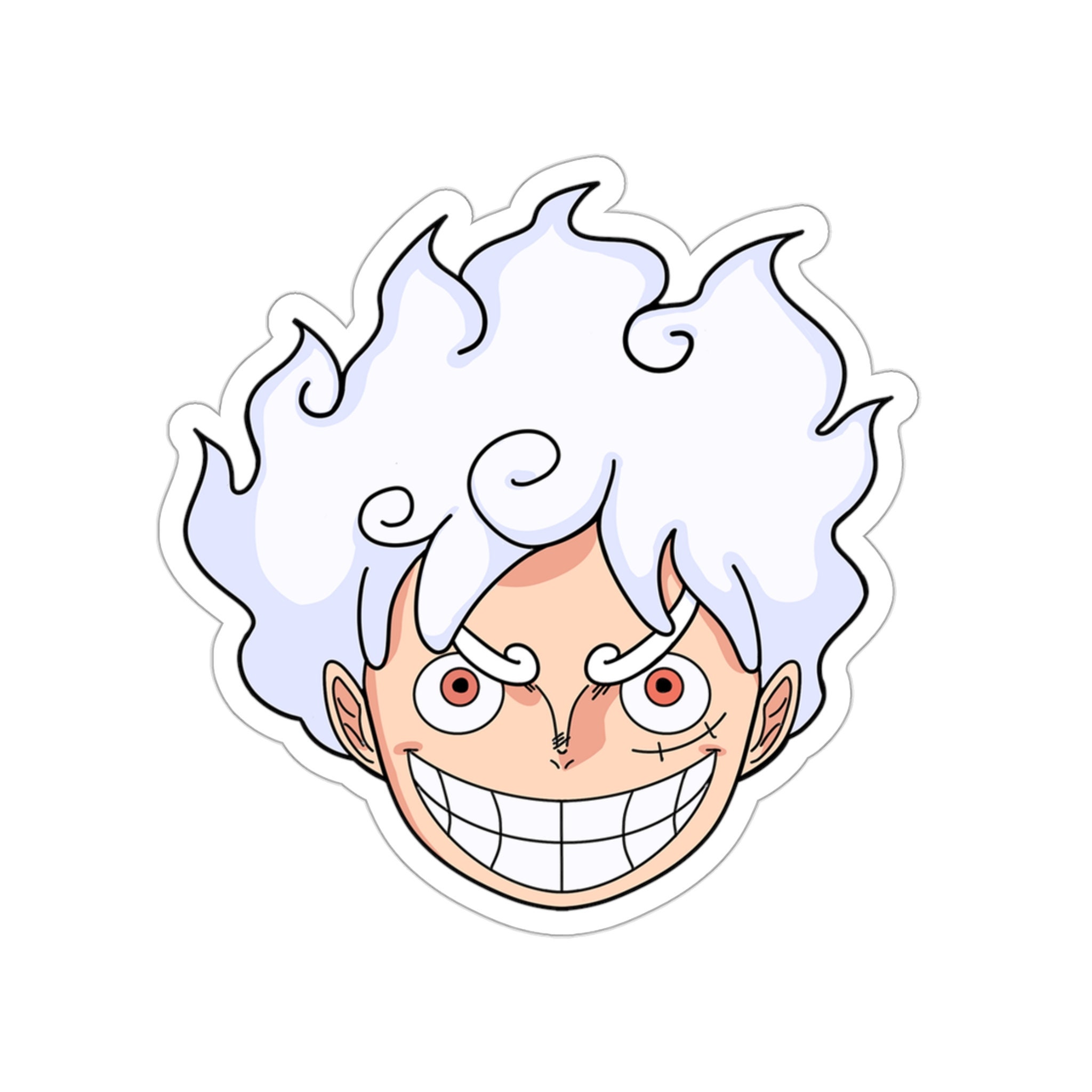 Straw Hat's Gear 5 Logo Sticker for Sale by Painterswan