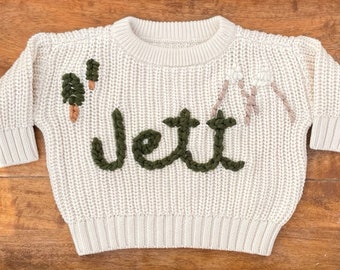 ADD ON Larger Design for Custom Name Sweater