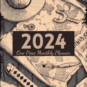 Beige One Piece Monthly Calendar