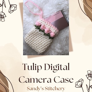 Crochet Pattern - Tulip Digital Camera Case
