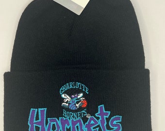 Vintage Charlotte Hornets Officially Licensed Beanie