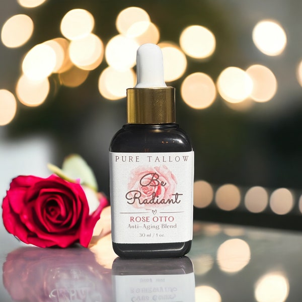 Be Radiant ~ Anti Aging Face Oil with Rose Otto and Wild Harvested Kakadu Plum Seed Oil