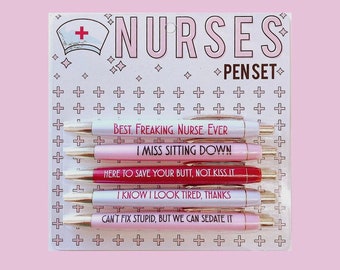 Nurses - funny Pen Set