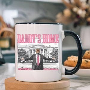 Taza de Donald Trump Taza de Trump para papá Taza de café de Trump Regalo de Trump Trump Vance 2024 Recupere Estados Unidos Regalo para papá republicano Apoyo a Trump