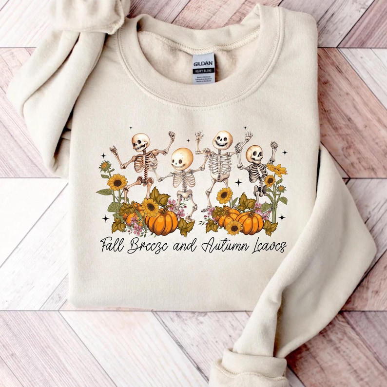 Comfort Colors?? Fall Breeze and Autumn Leaves Pumpkin Season Sweatshirt