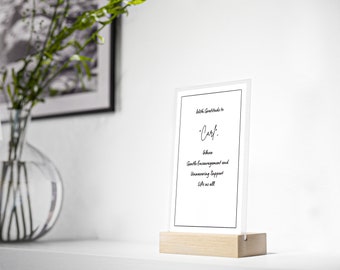 カスタムメイドの感謝の盾 - 従業員表彰 - 月間最優秀従業員 - 職場の親友への贈り物、退職記念盾、昇進記念盾