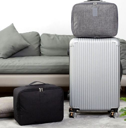 Cabin Luggage Bag, Fabric Travel Bag, Carry on Luggage, Suitcase Organizer, Weekender Bag