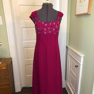 90s style wedding dresses Vintage Y2K Gnbeyi Brown Beaded Wedding Guest Maxi Dress - Prom