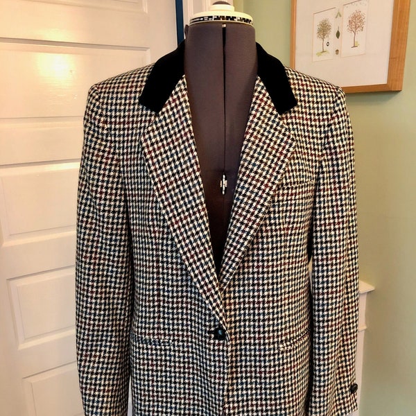 Hazelwood Houndstooth Blazer