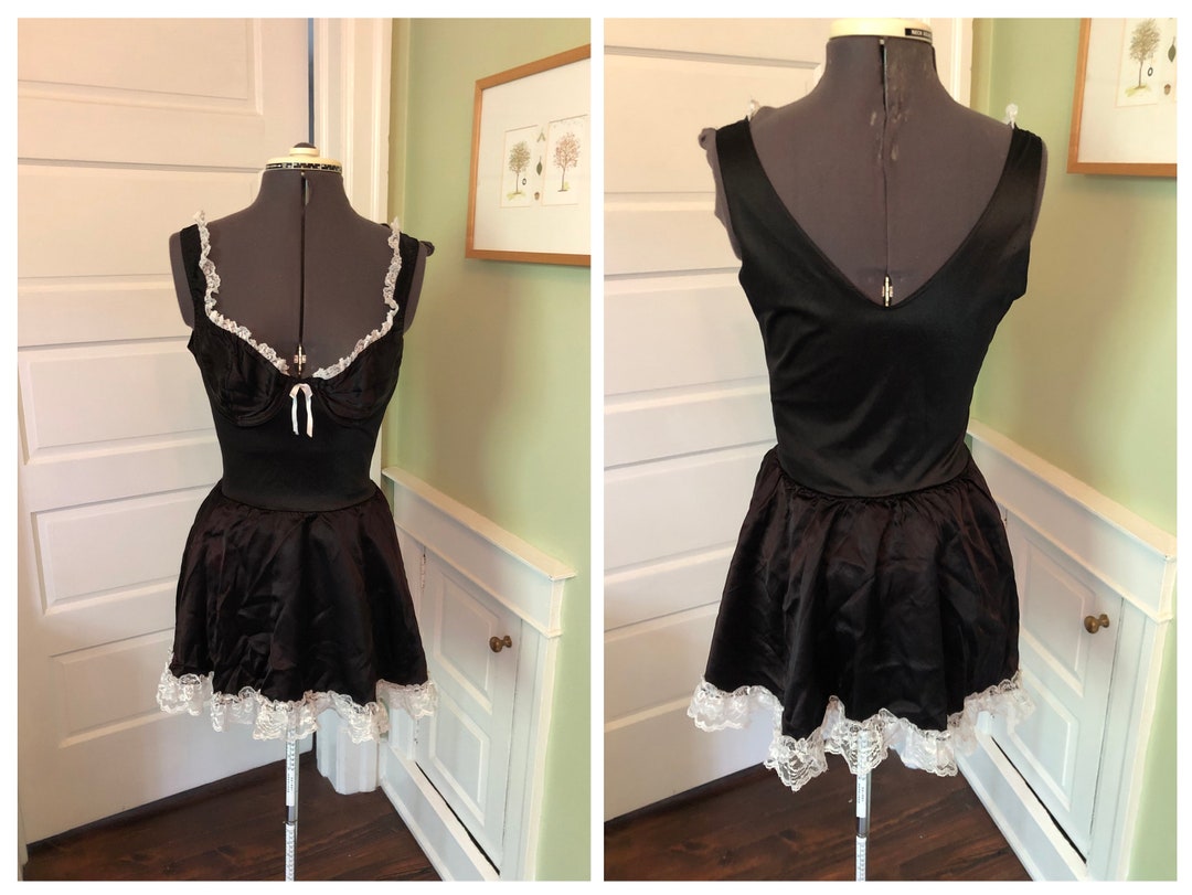 French Maid Flirt - One Size - Black