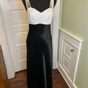 Vintage Prom Dress Black Lace - Etsy Vintage Prom Dress Black Lace - Etsy