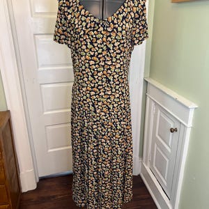 brown long dress casual Milaska Brown Long Dress main image 1