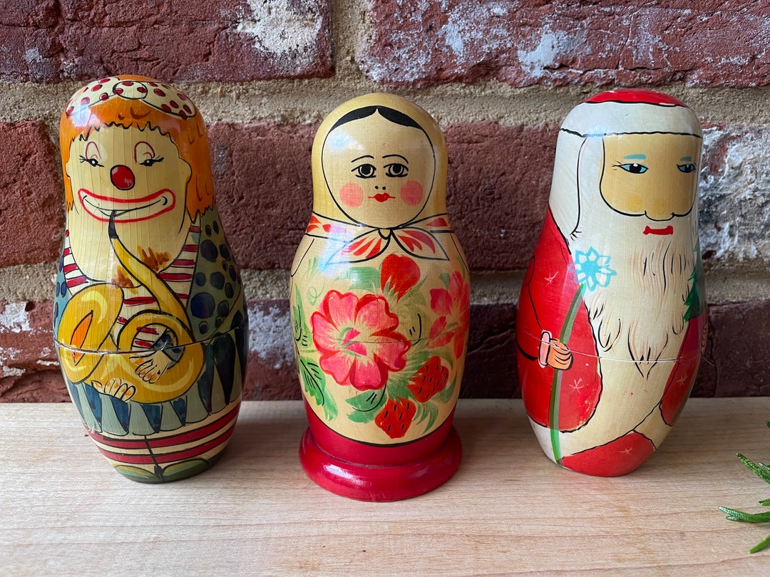 Vintage Russian/nesting Dolls Etsy UK