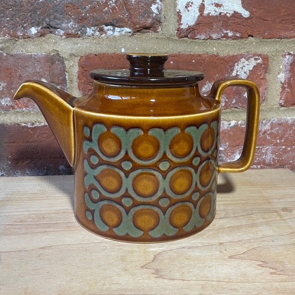 Vintage 70s Hornsea Pottery iconic Bronte Teapot