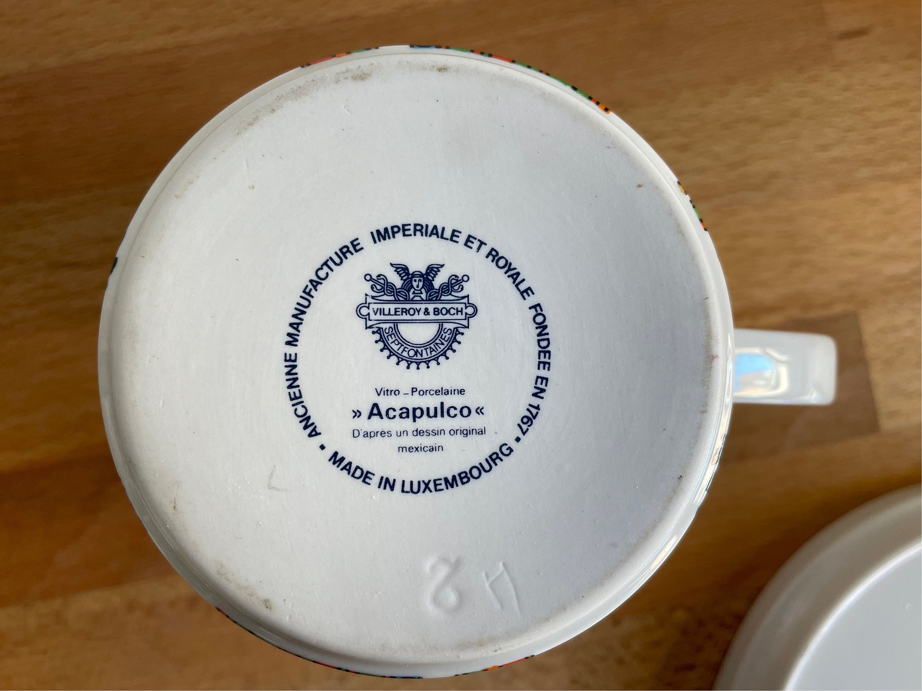 Pichet Villeroy & Boch Acapulco – Pot à Lait Vintage 11cm