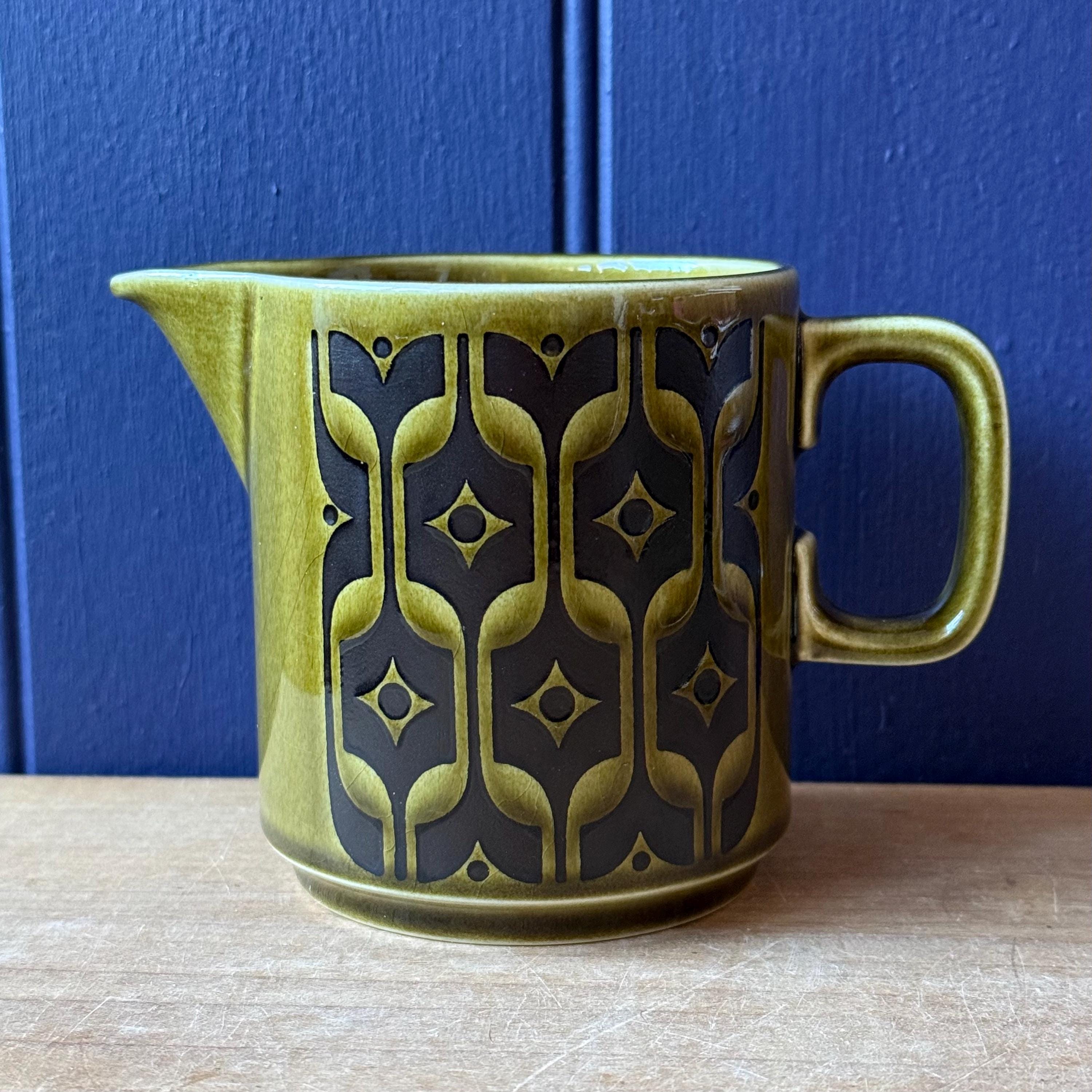 Hornsea Vintage Green Heirloom Tableware - Cups/saucers, Jugs