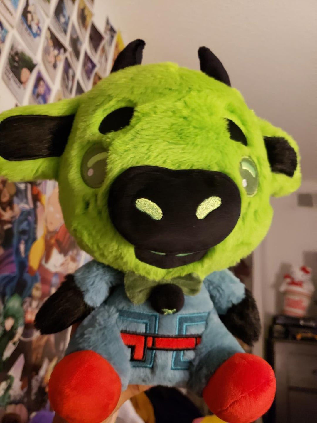 Deku Mha Themed Sheep Plushie