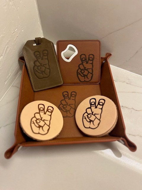 College Themed Frog Valet Tray