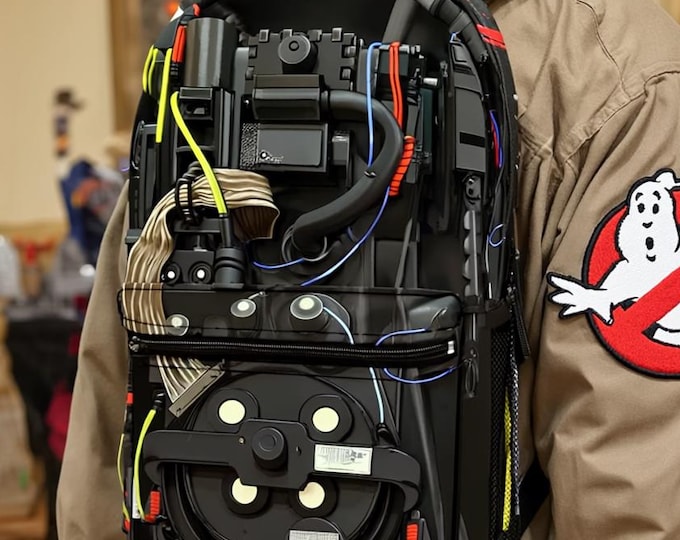 Backpack Rig Ghostbusters-inspired Proton Pack Backpack: Sci-fi School Bag With Echo ...