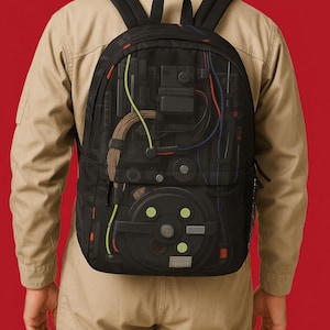 Ghostbusters-inspired Proton Pack Backpack: Sci-fi School Bag With Echo ...