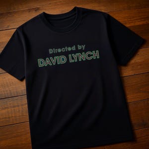 David Lynch Twin Peaks T-Shirt: Retro Director Design, Unisex Cotton Tee